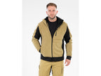 Khaki Sarna Fleece Met Capuchon. M