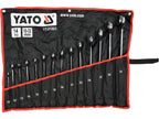 Gedraaide Combinatiesleutels 10-32MM 14 St.