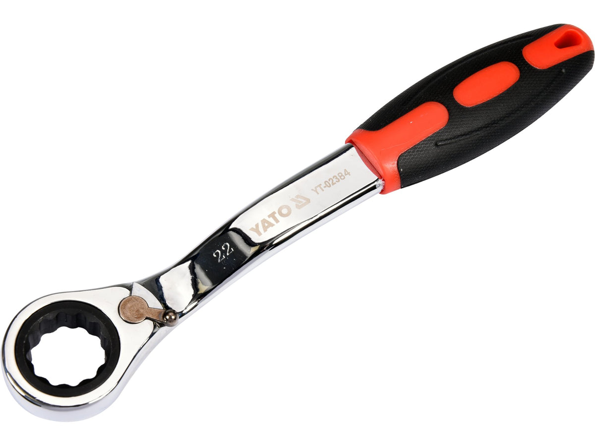 Gebogen Ringsleutel Met Ratel 22MM
