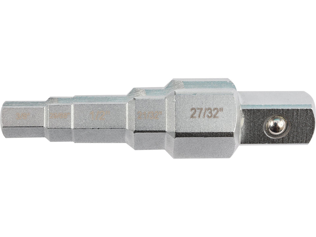 Schachtsleutel 1/2'' Schachtmaat 9,6 / 11,6 / 12,6 / 16,4 / 21MM