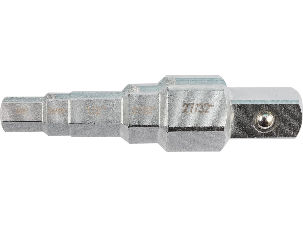 Schachtsleutel 1/2'' Schachtmaat 9,6 / 11,6 / 12,6 / 16,4 / 21MM