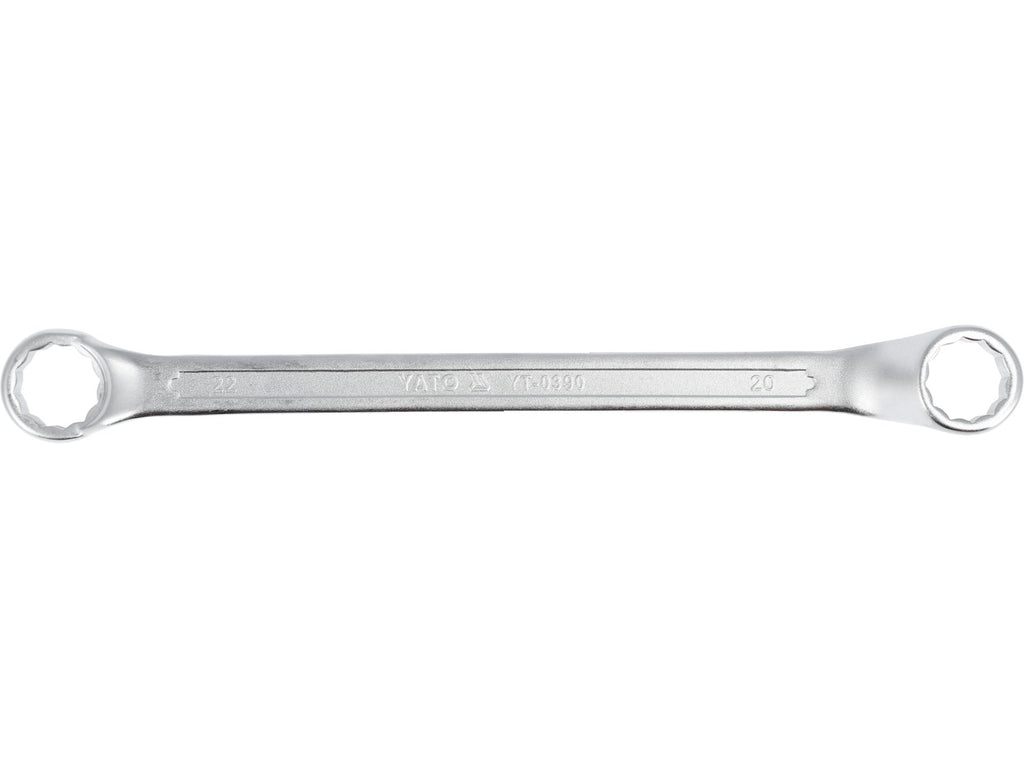 Gebogen Ringsleutel Met Gepolijste Kop 14X15 MM