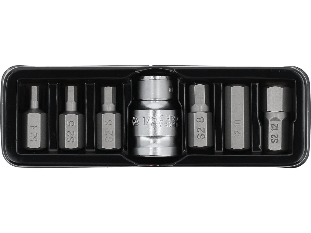 Zeskantschroefdraadtips, Set Van 7 Stuks.