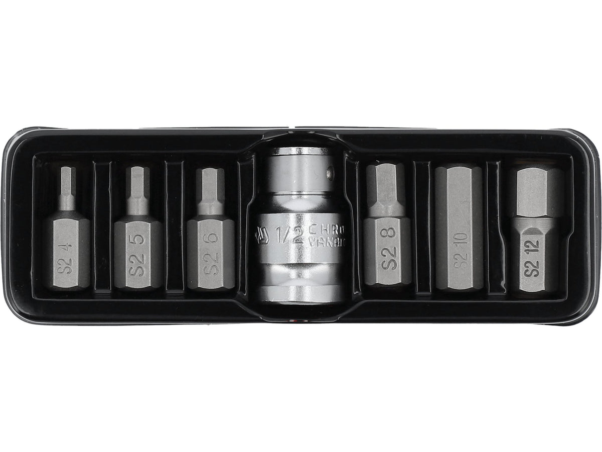 Zeskantschroefdraadtips, Set Van 7 Stuks.