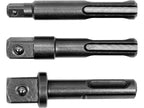 SDS-PLUS Adapterset Voor Sockets-1/4,3/8,1/2