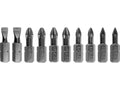 25 MM Schroevendraaiertips Set, 10 Stuks.