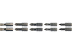 25 MM Schroevendraaiertips Set, 10 Stuks.