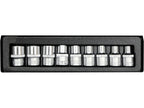 Torx Dopsleutels, Groot E10-E24, Set Van 9
