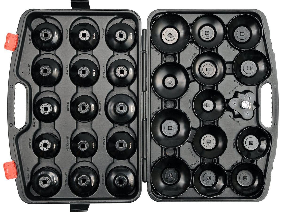 Dopsleutels Voor Oliefilter, Set Van 30