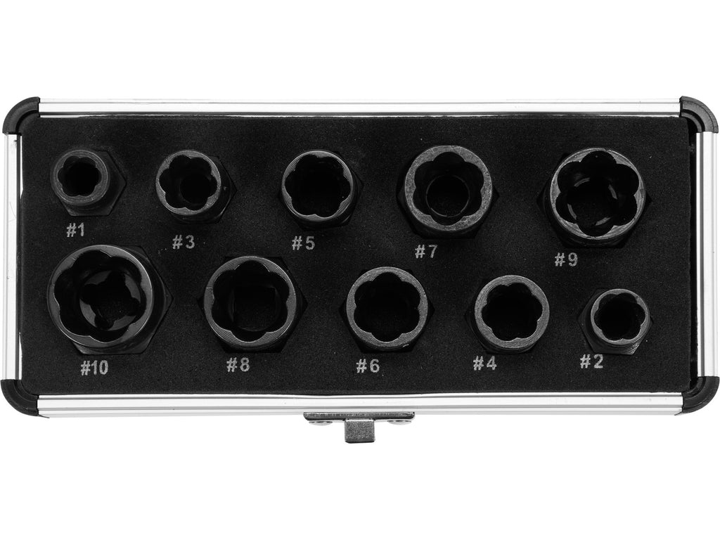 Schroefextractorset 10 Stuks