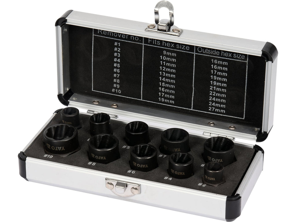 Schroefextractorset 10 Stuks
