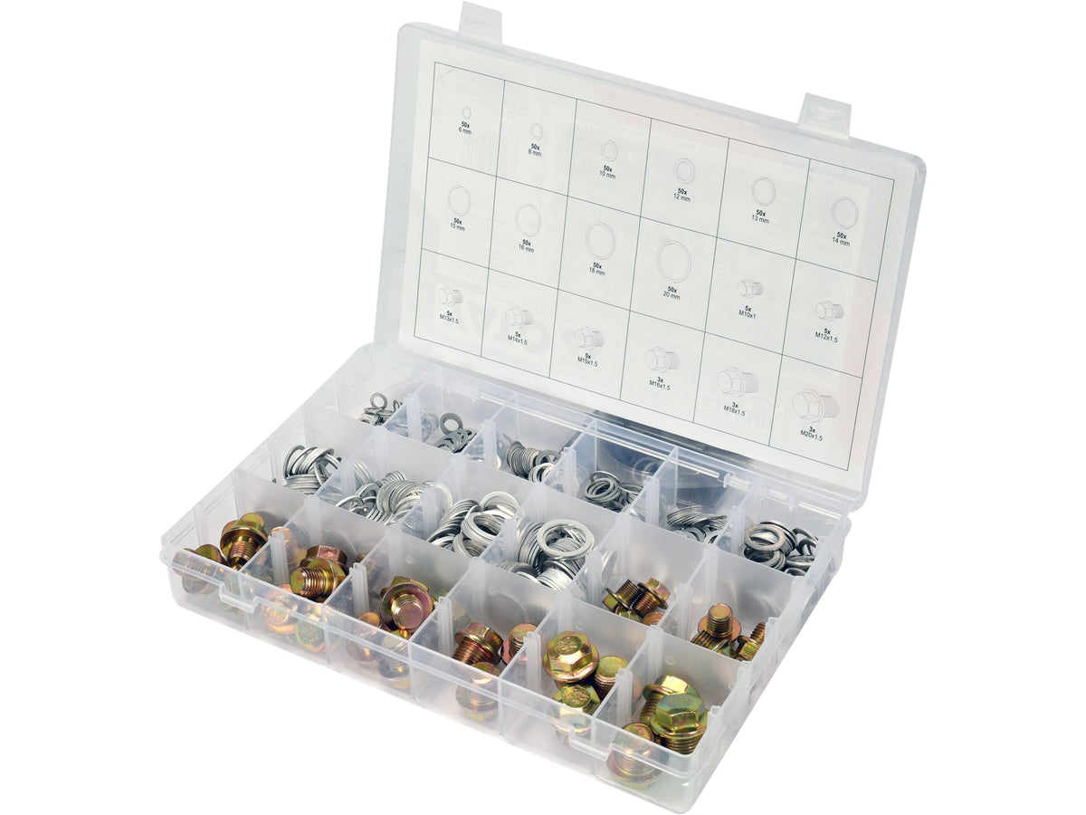 Set Aluminium Ringen En Afvoerstoppen 534 Stuks