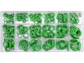 270 Stuks O-Ringen Voor Airconditioning, Materiaal: Hnbr, Kleur: Groen