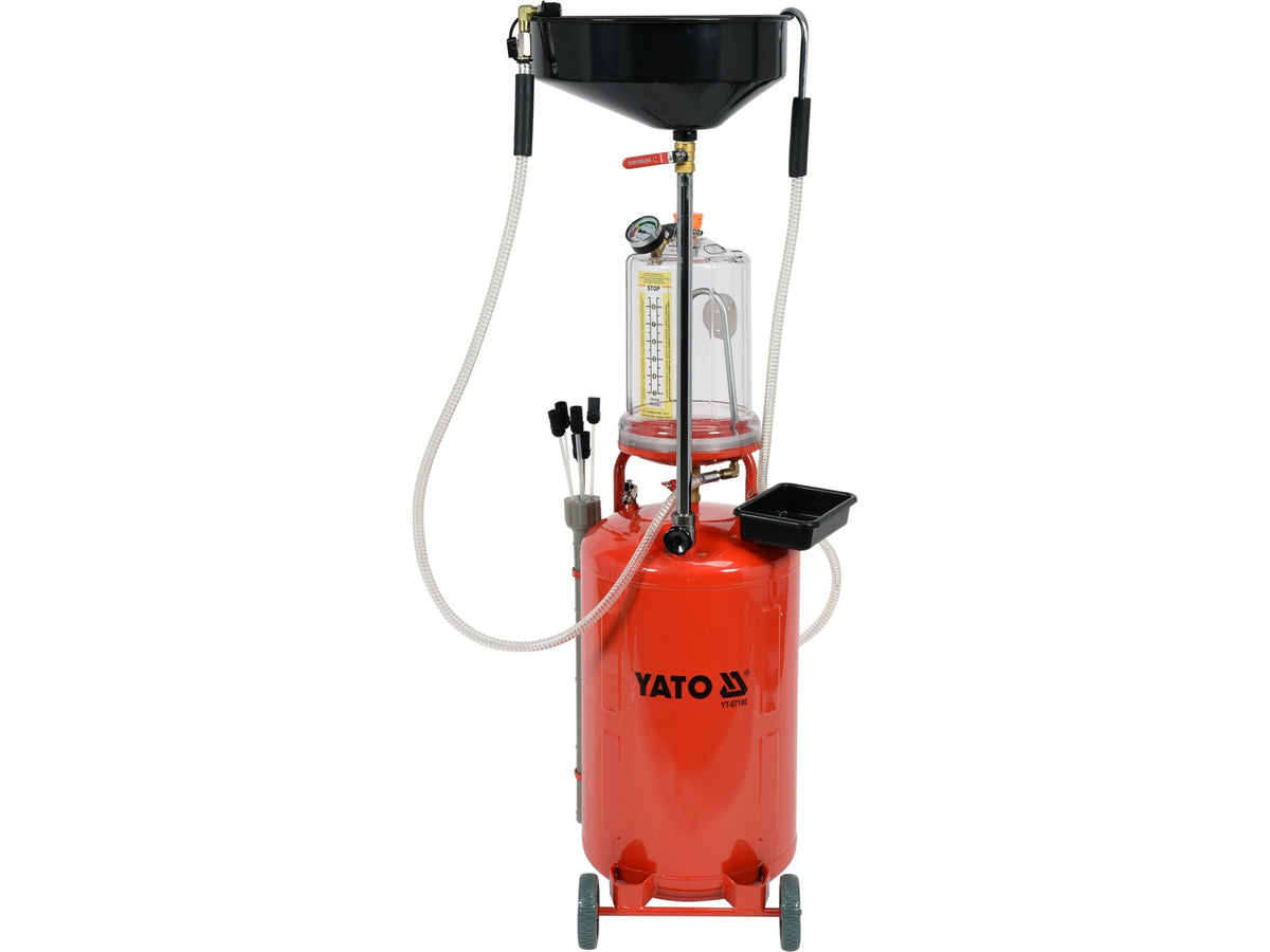 70L Pneumatische Zuigtank Met Een Regeltank En Een Set Van 6 Zuigsondes.
