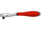 Gebogen Ratel, Metaal En Rubber Handvat 1/4''