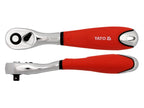 Gebogen Ratel, Metaal En Rubber Handvat 1/4''