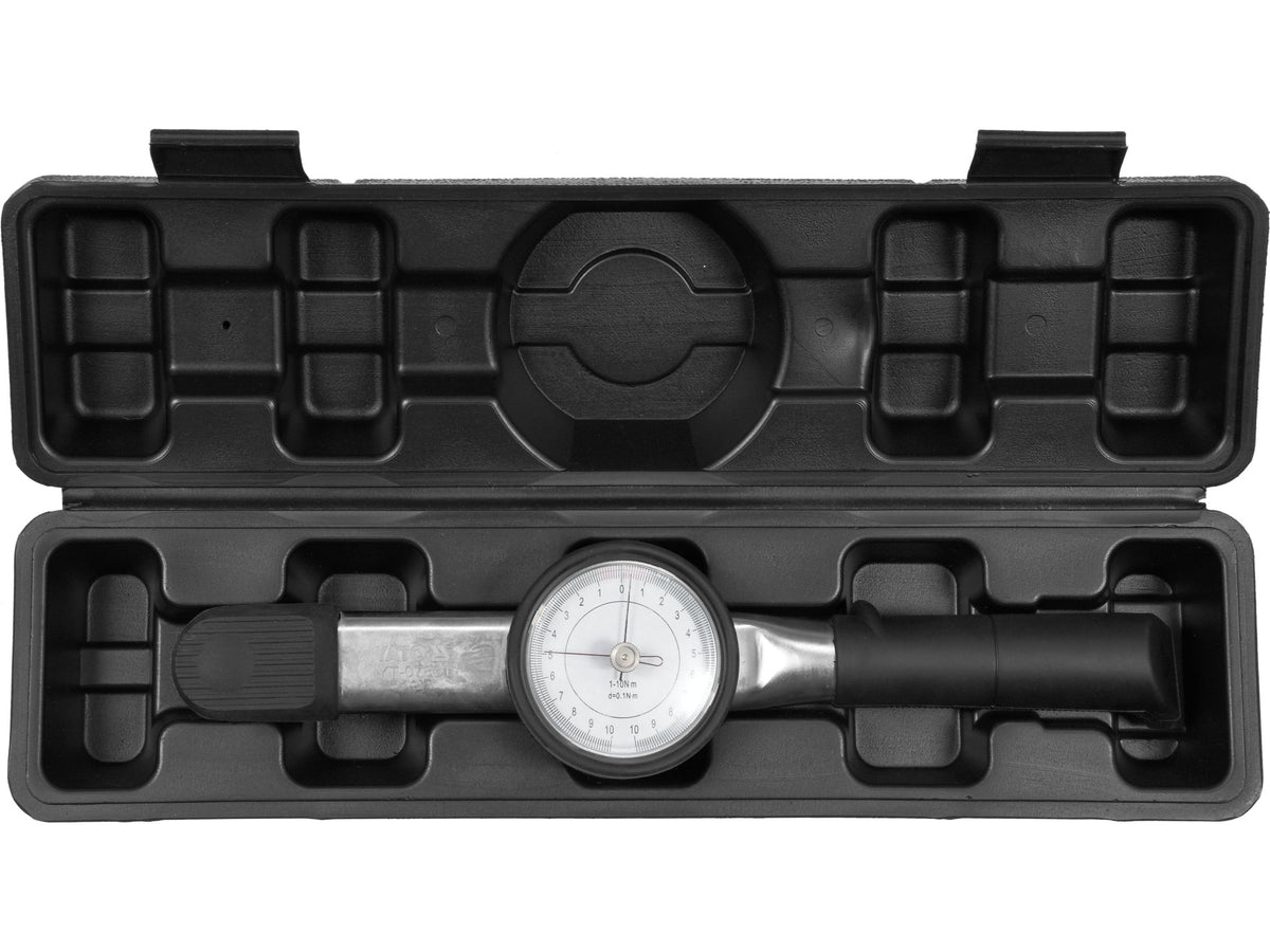 Momentsleutel 1/4'' 0-10NM Klok