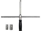 Opvouwbare Autowielsleutel In Een Koffer. Sokken 17MM, 19MM, 21MM, 23MM