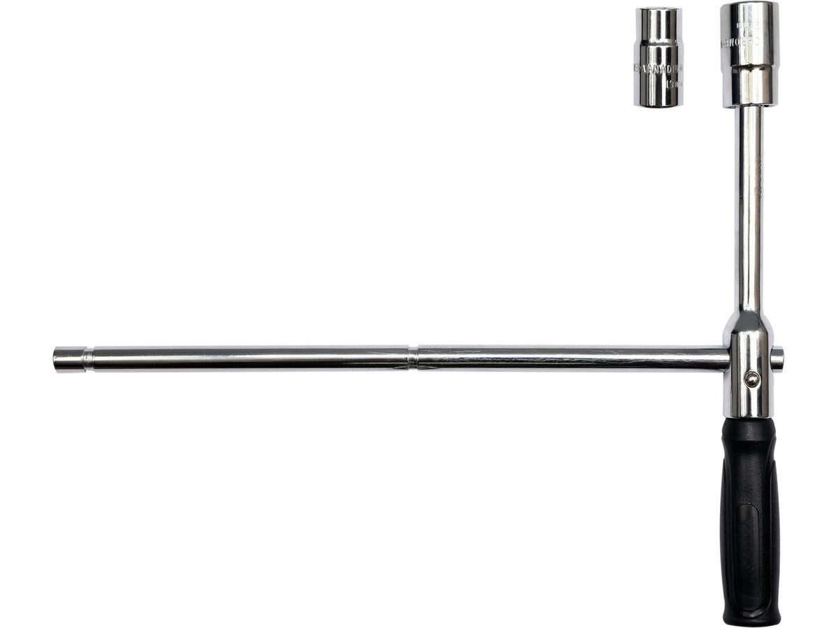 Opvouwbare Autowielsleutel In Een Koffer. Sokken 17MM, 19MM, 21MM, 23MM
