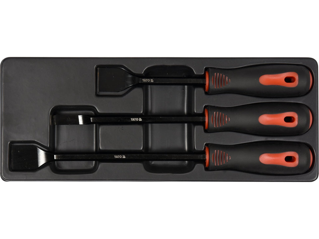 Set Van 3 Stuks Schrapers Voor Pakking