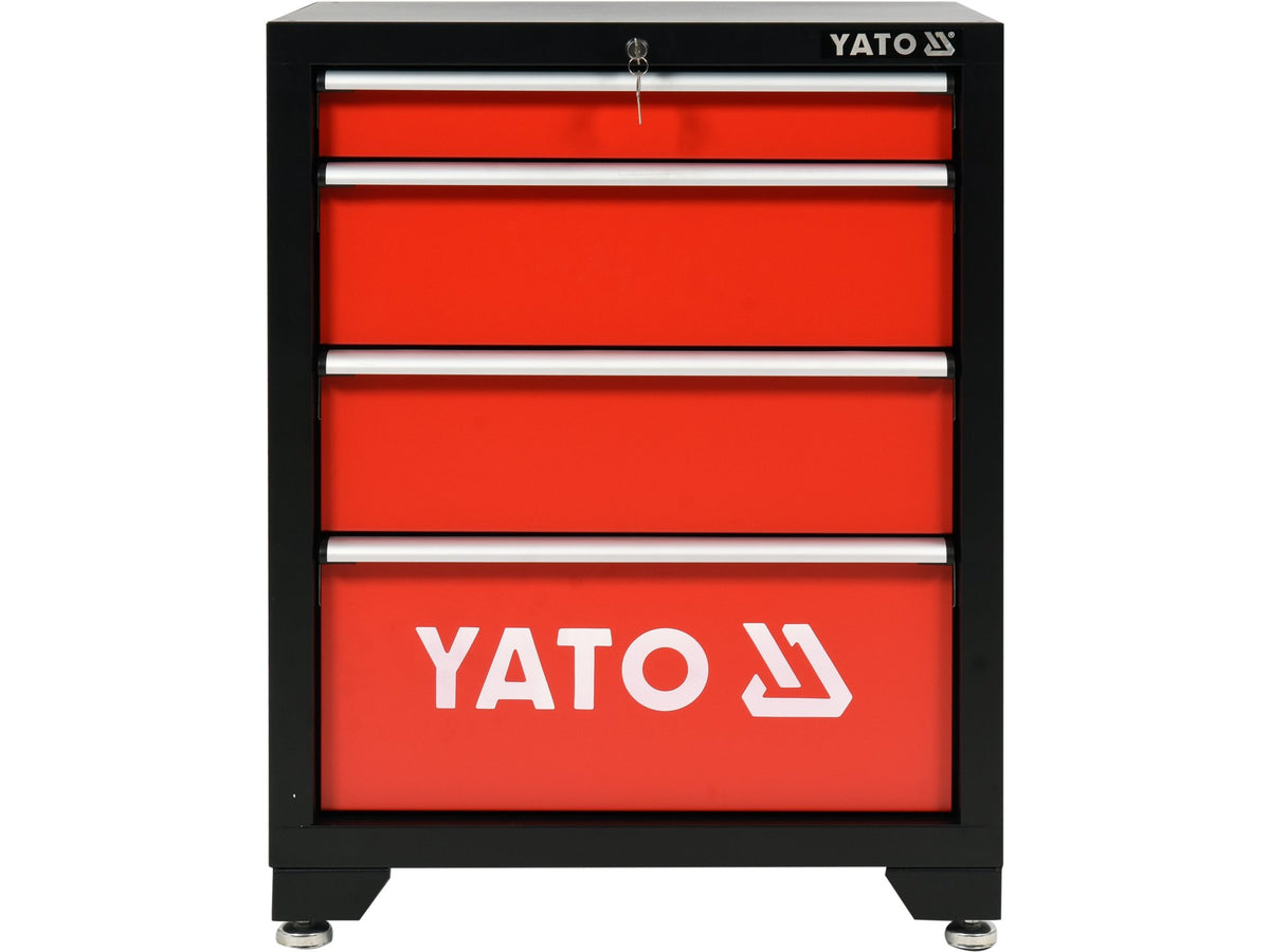 Onderservicekast Met 4 Lades. Afmetingen Kast: 660 X 457 X 863 Mm.