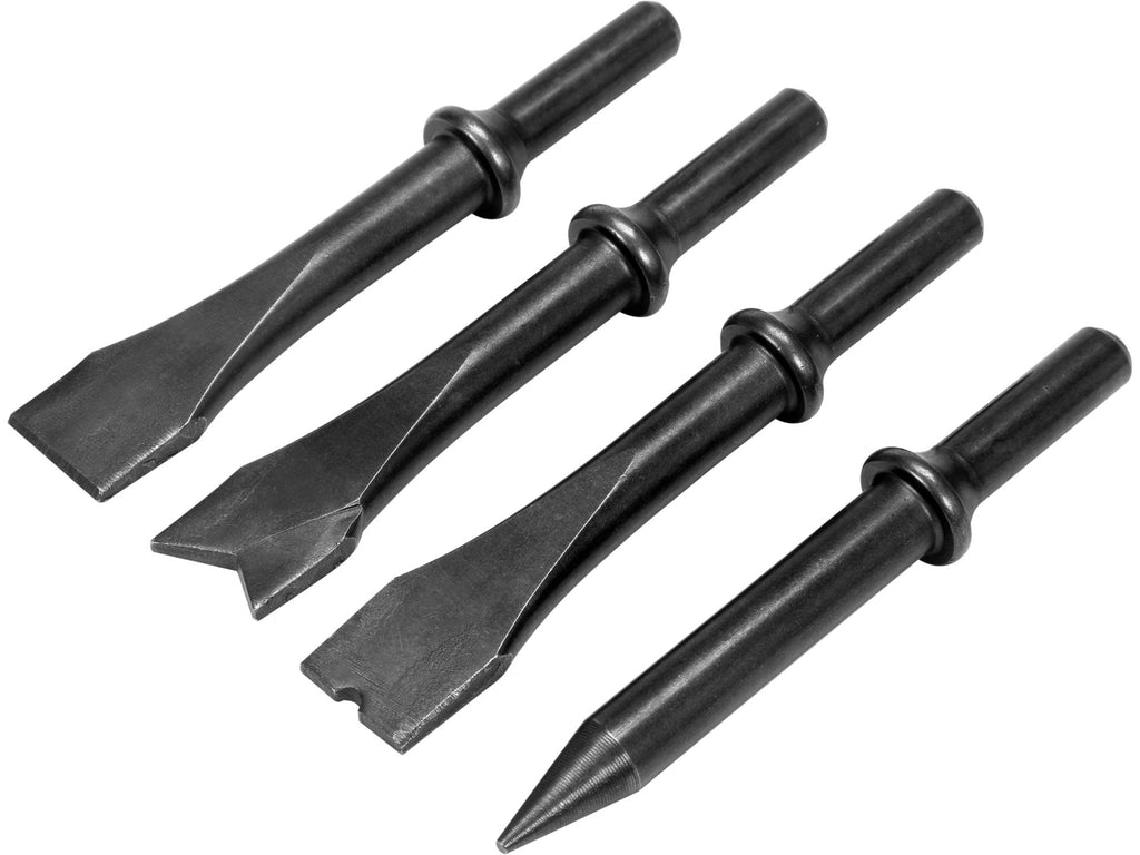Beitelset Voor Luchthammer, 4 Stuks.