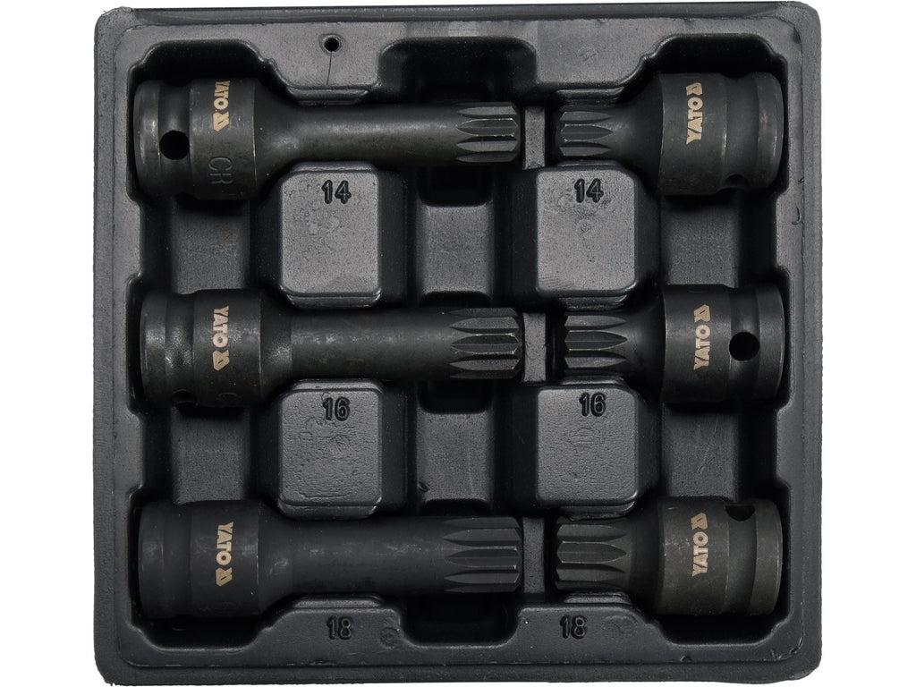 Spline 1/2'' Impact L-Sleutelset