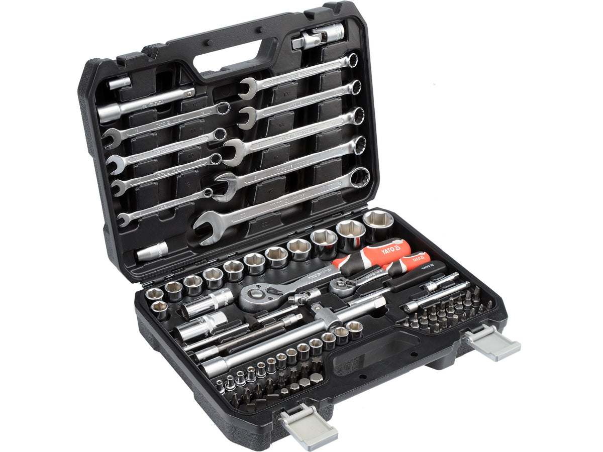 Gereedschapset 1/2'', 82 St.