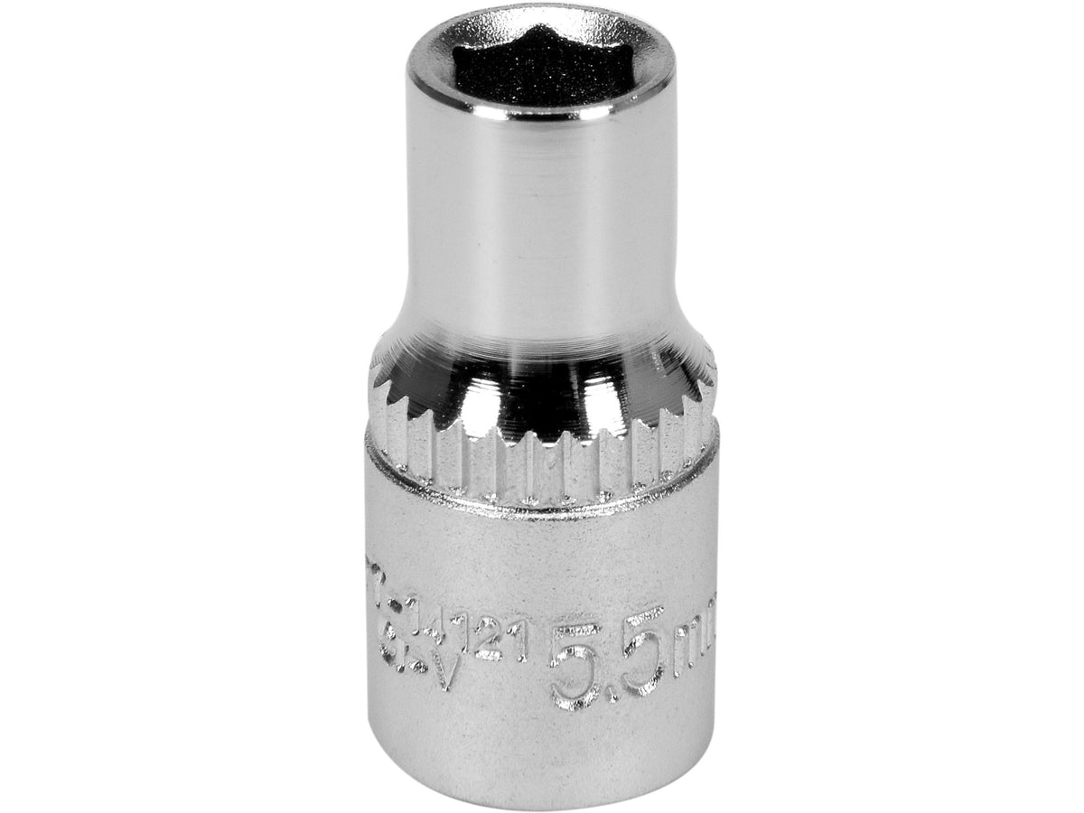 Dop 5,5MM 1/4'' 6-HAAK Cv Kort