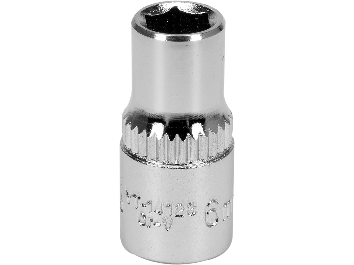 Dop 6MM 1/4'' 6-HAAK Cv Kort