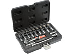 Gereedschapset 1/4'', 23 Stuks.