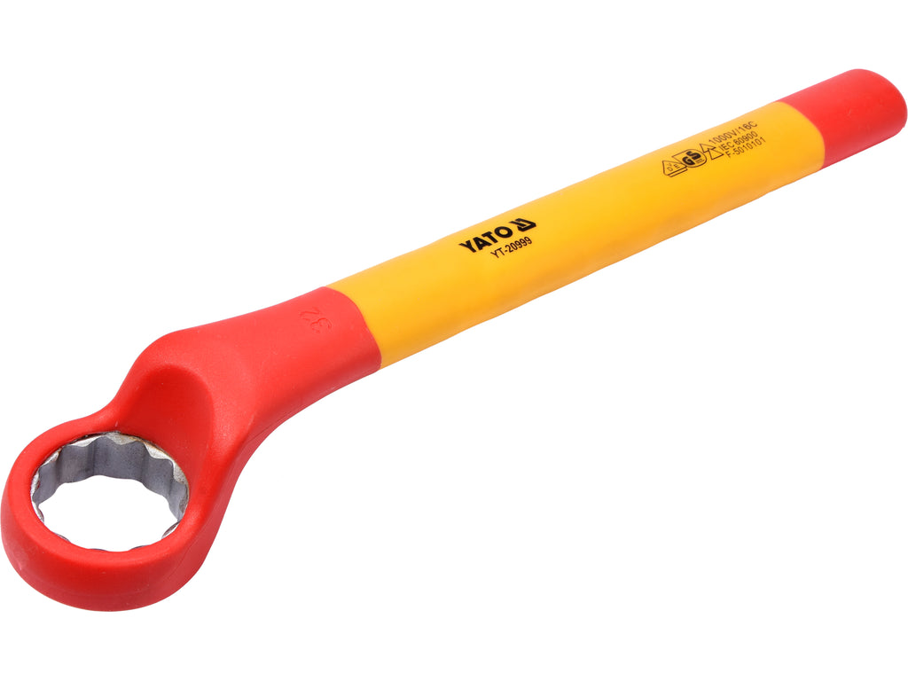 Gebogen Ringsleutel, Geïsoleerd, 32MM Vde