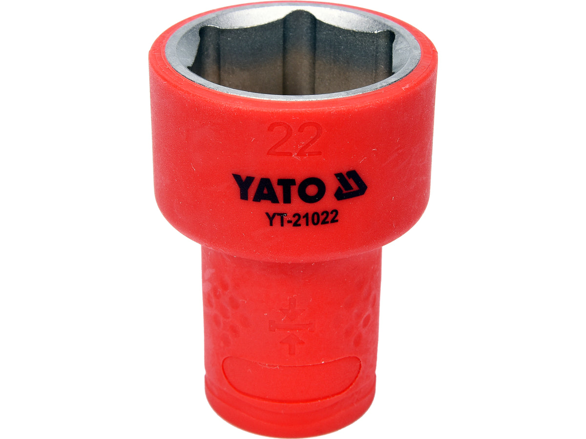 Geïsoleerde Dop 22MM 3/8'' 6-HOEK Vde