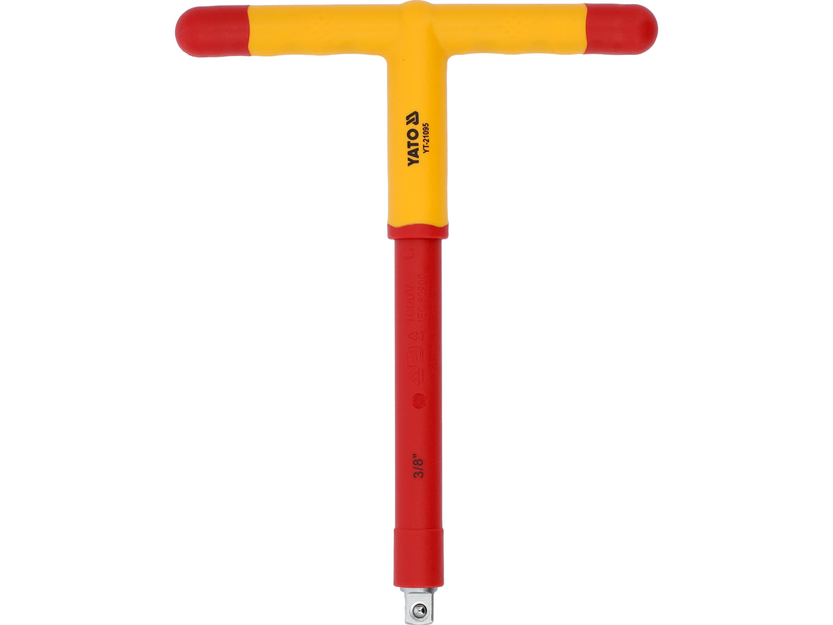 Geïsoleerde T-Hendel Met Driver 3/8'' 200MM Vde