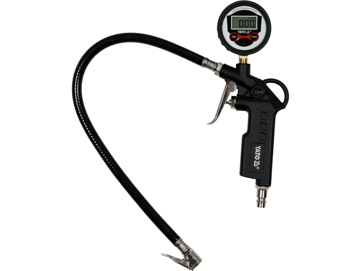 Opblaaspistool Met Lcd-Drukmeter.