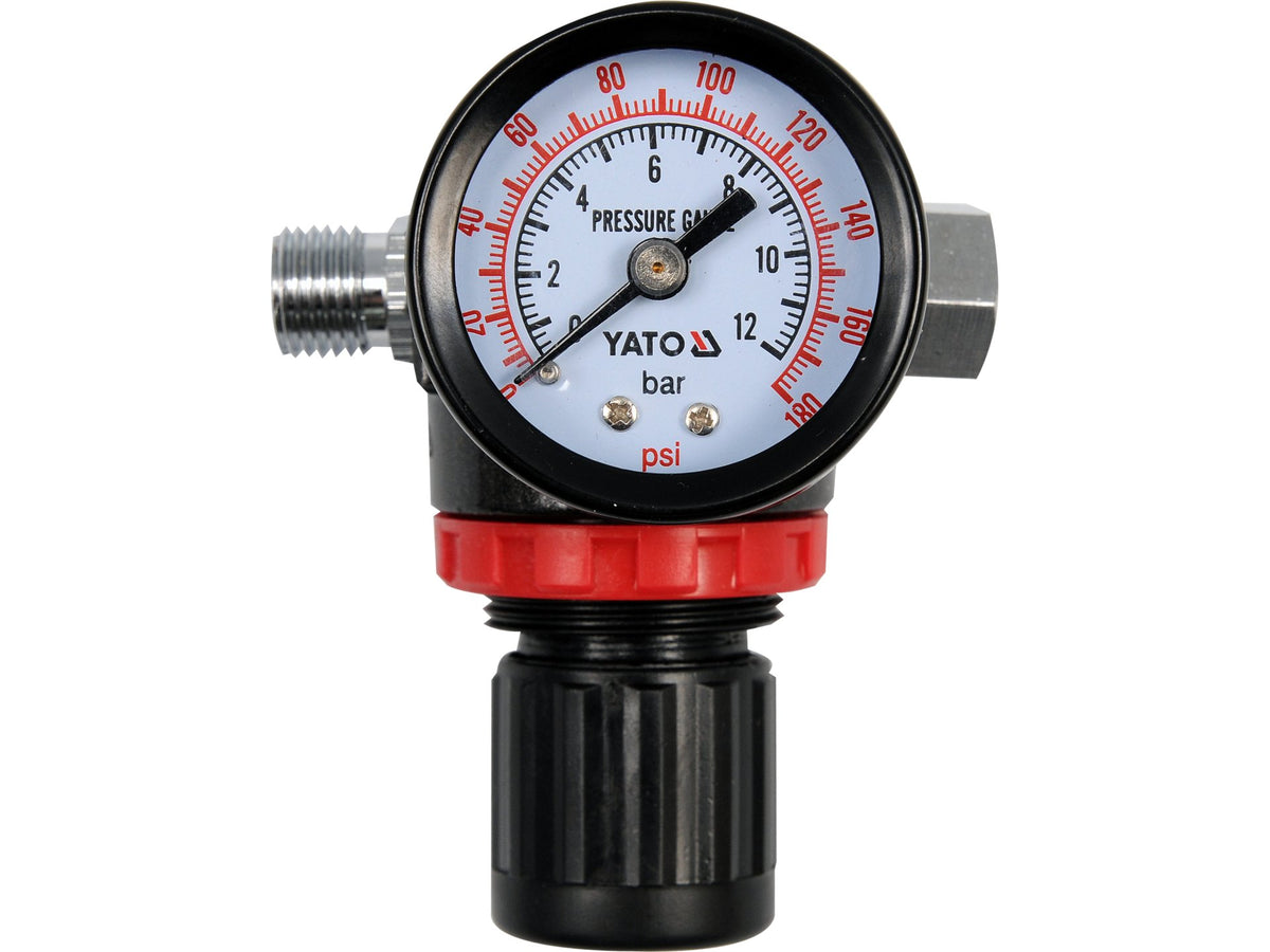 Drukverlager Met Manometer 1/4''