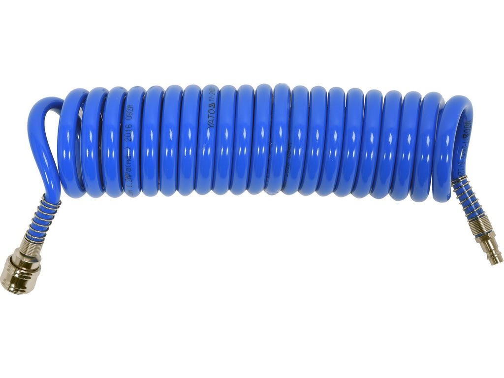 Spiraalslang 8MM X 12MM X 5M Pu Met Snelle Connectoren