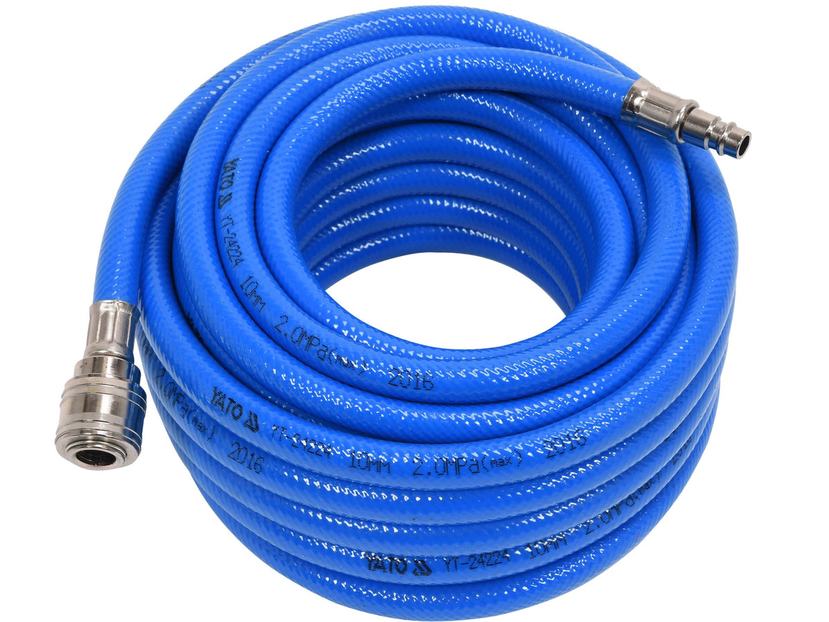 Pneumatisch Pantser PVC Slang 10MM X10M Met Snelle Connectoren