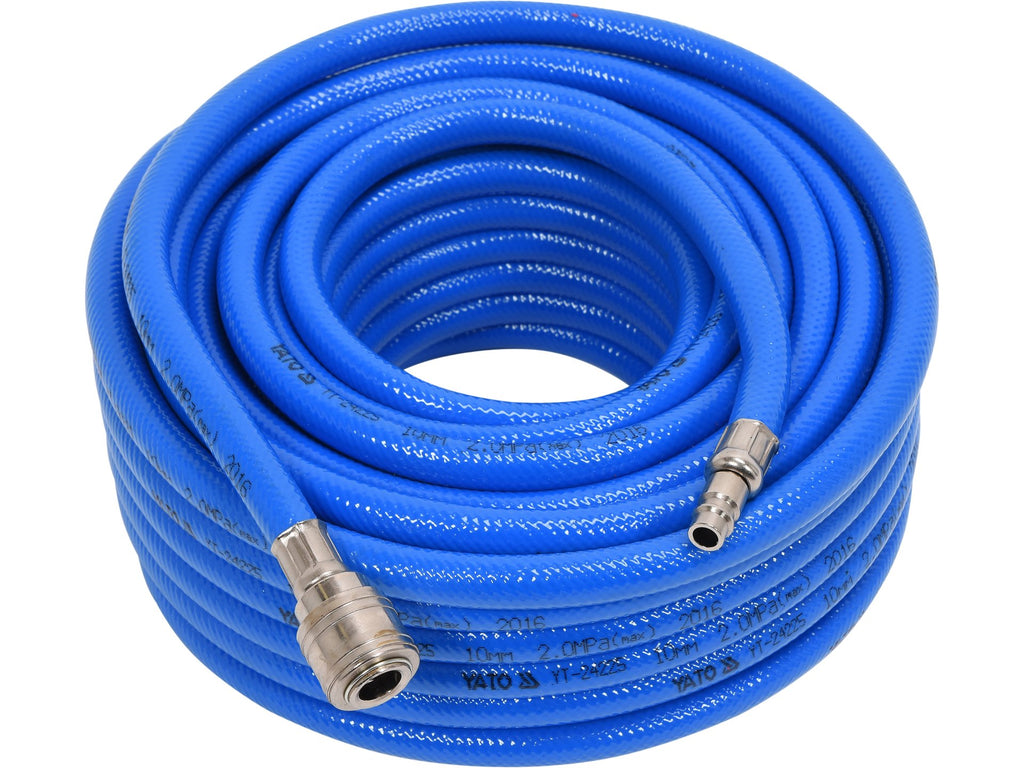 Pneumatisch Pantser PVC Slang 10MM X 20M Met Snelle Connectoren
