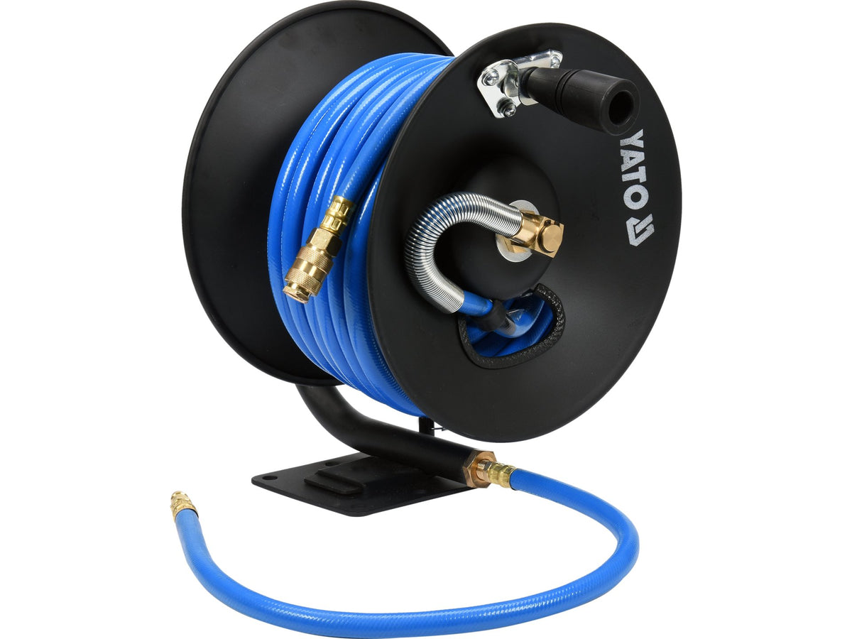 Pneumatische Slang Op Reel 10MM X 15M Met Snelverbindingen