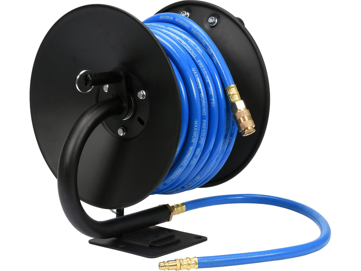 Pneumatische Slang Op Reel 10MM X 15M Met Snelverbindingen