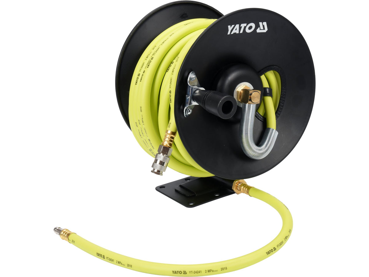 Hybride Pneumatische Slang Op Reel 9,5MM X 15M Met Snelle Connectoren