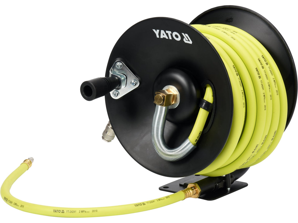 Hybride Pneumatische Slang Op Reel 9,5MM X 15M Met Snelle Connectoren