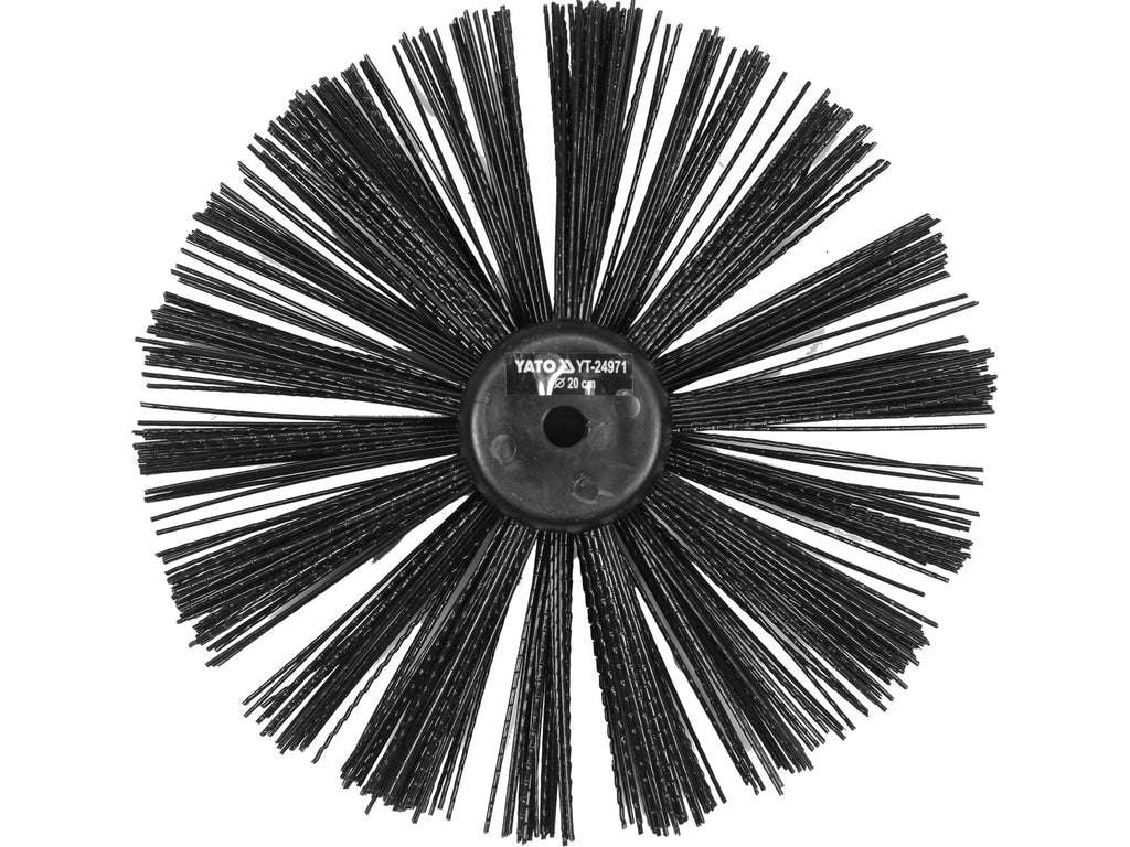 BORSTEL VOOR VERstopping van riolen 20CM