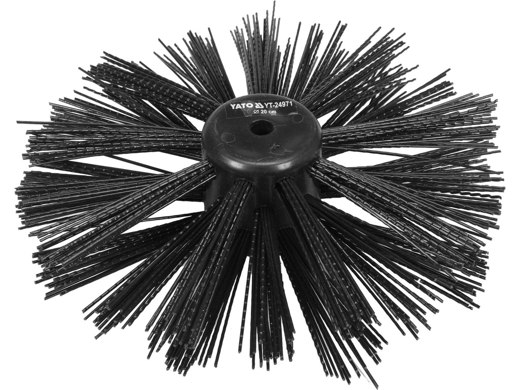 BORSTEL VOOR VERstopping van riolen 20CM