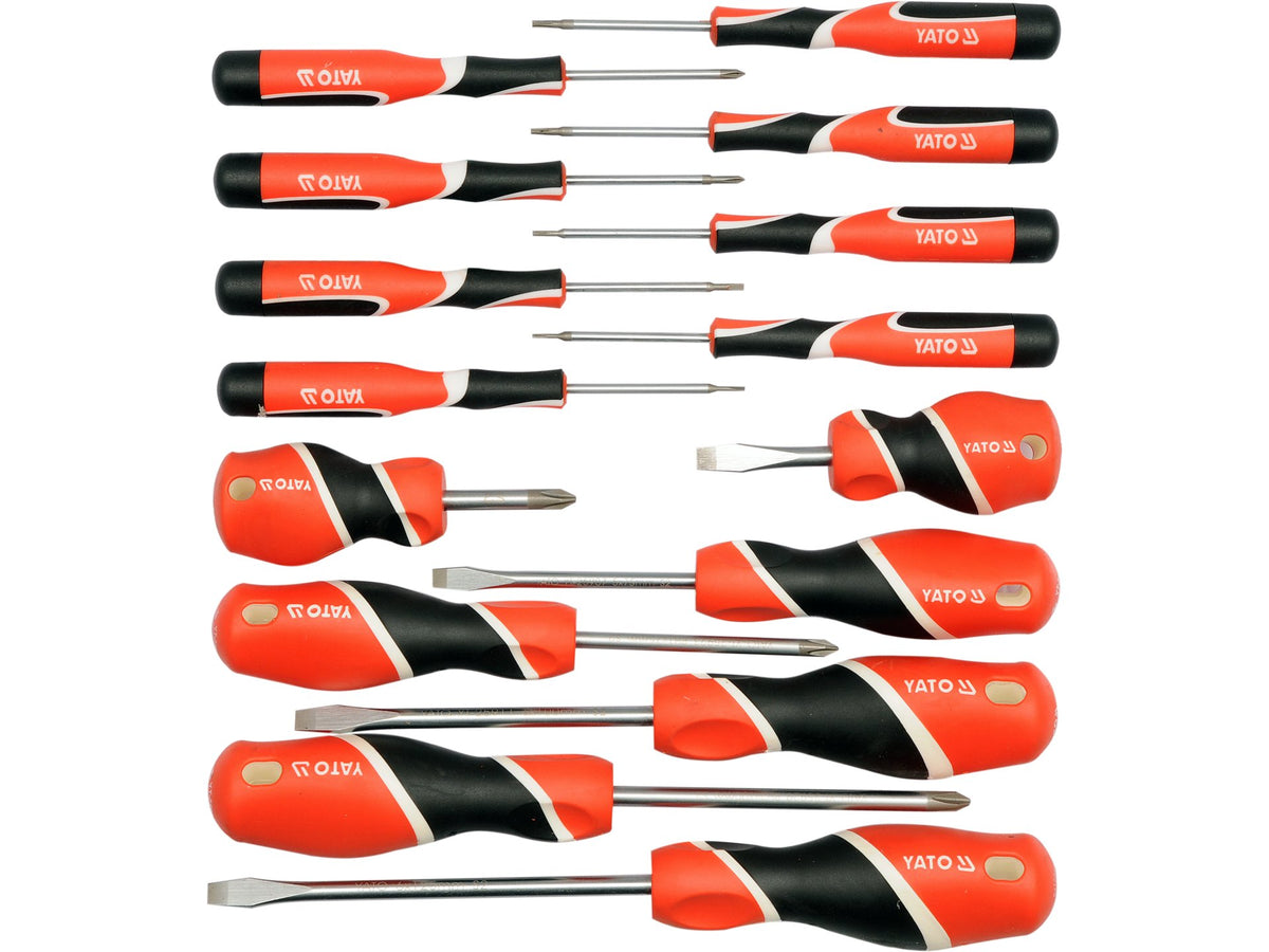 Schroevendraaierset 15 Stuks.