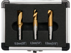 Set Boren Voor Puntlassen, 3 Stuks