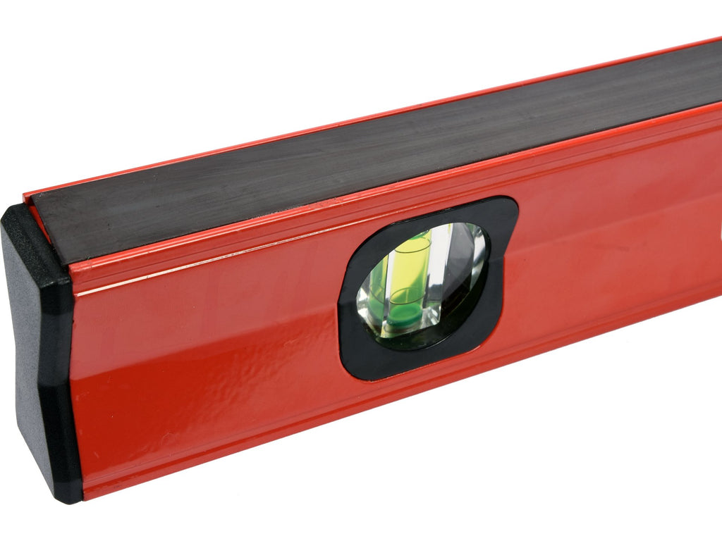 Magnetisch Niveau 600 Mm, Aluminium Profiel, Gelakt, Twee Libelles, Handvat, Nauwkeurigheid 0,5 Mm/M