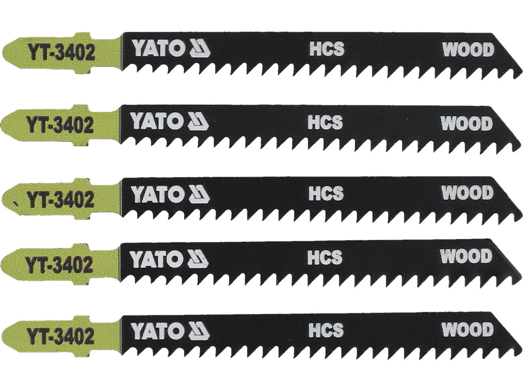 Decupeerzaagblad Type T, 8 Tpi, Voor Hout, 5 St