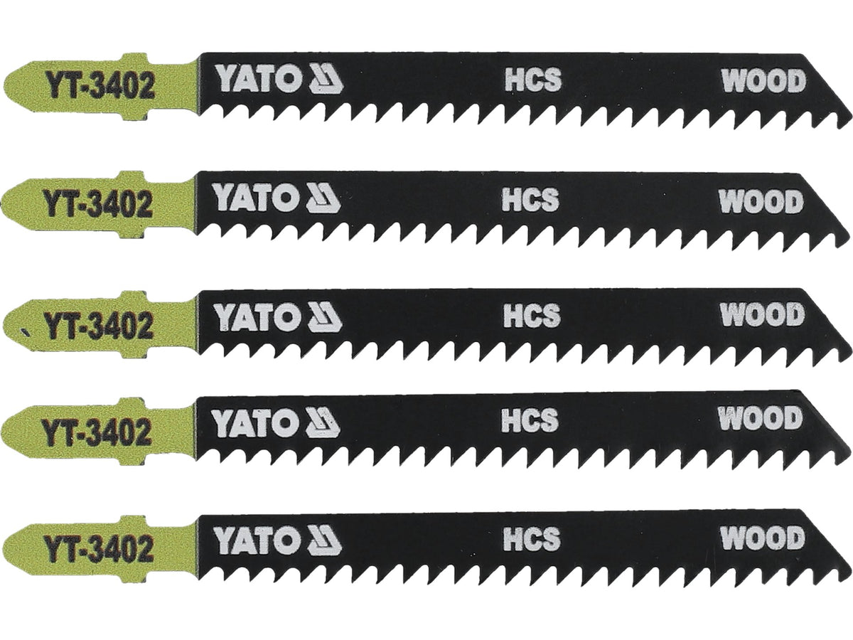 Decupeerzaagblad Type T, 8 Tpi, Voor Hout, 5 St
